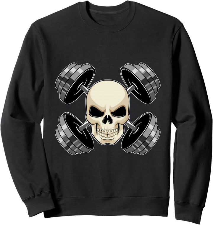 Bodybuilder Bodybuilding Hanteln Sport Sweatshirt