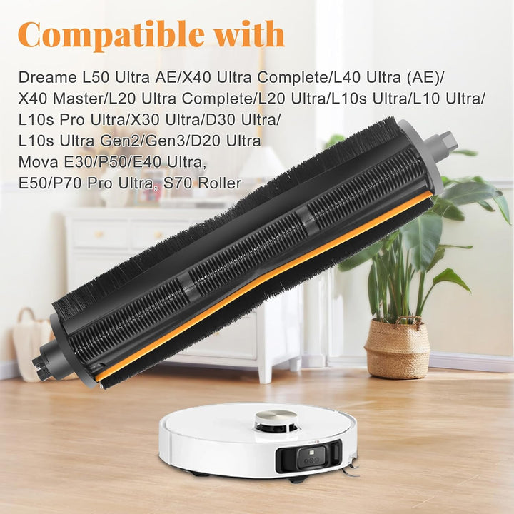 TriCut Bürste Kompatibel mit Dreame L10s/L10/X40/L40/D20/D30/L10s Pro Ultra, L20/X40 Ultra Complete,