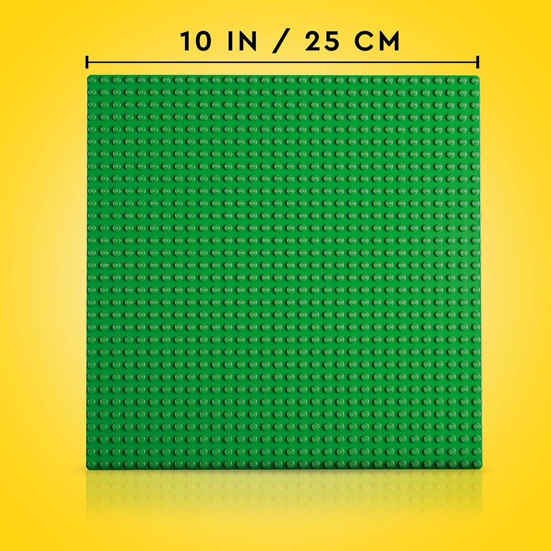Lego Classic Bausteine Box Mittelgross + Grüne Lego Platte: Aufbewahrungsboxen & Lego Platten Bundle