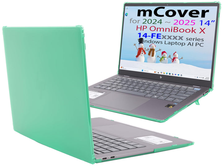 mCover Hartschalen-Schutzhülle, nur kompatibel mit HP OmniBook X 14-FExxxx Serie Windows AI-PC-Lapto