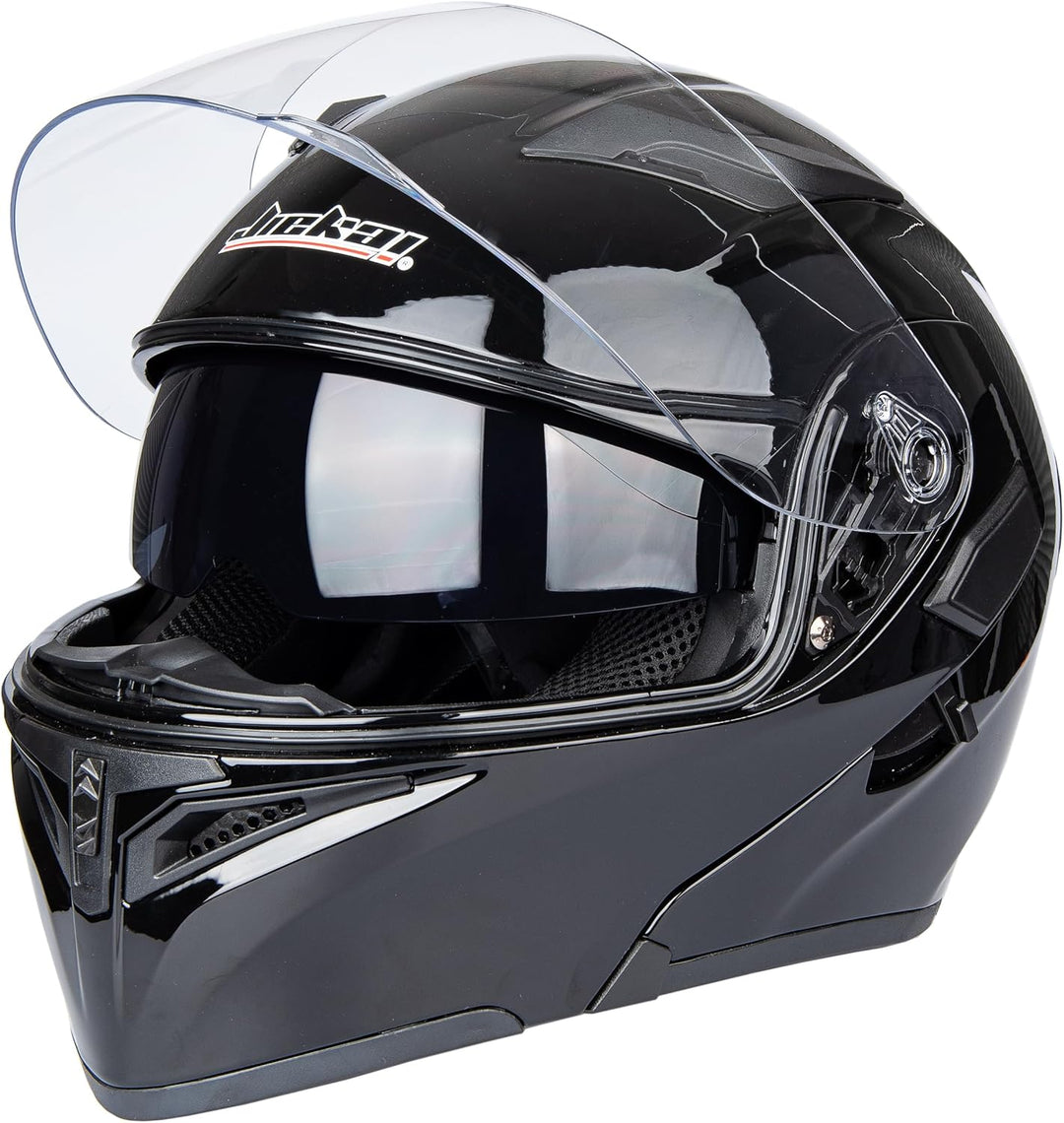 JIEKAI Helm für Motorräder Full-Face Motorcycle Helmet Tragbarer Integralhelme Flip-up Motorradhelm