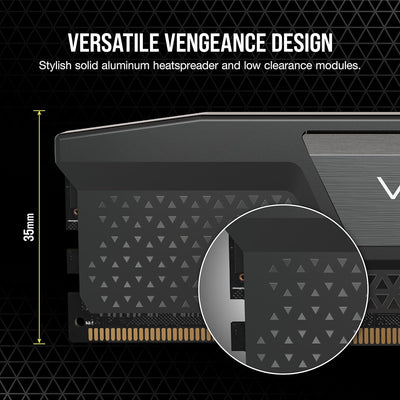 Corsair VENGEANCE DDR5 RAM 64GB (2x32GB) 4800MHz CL40 Intel XMP iCUE Kompatibel Computer Speicher -