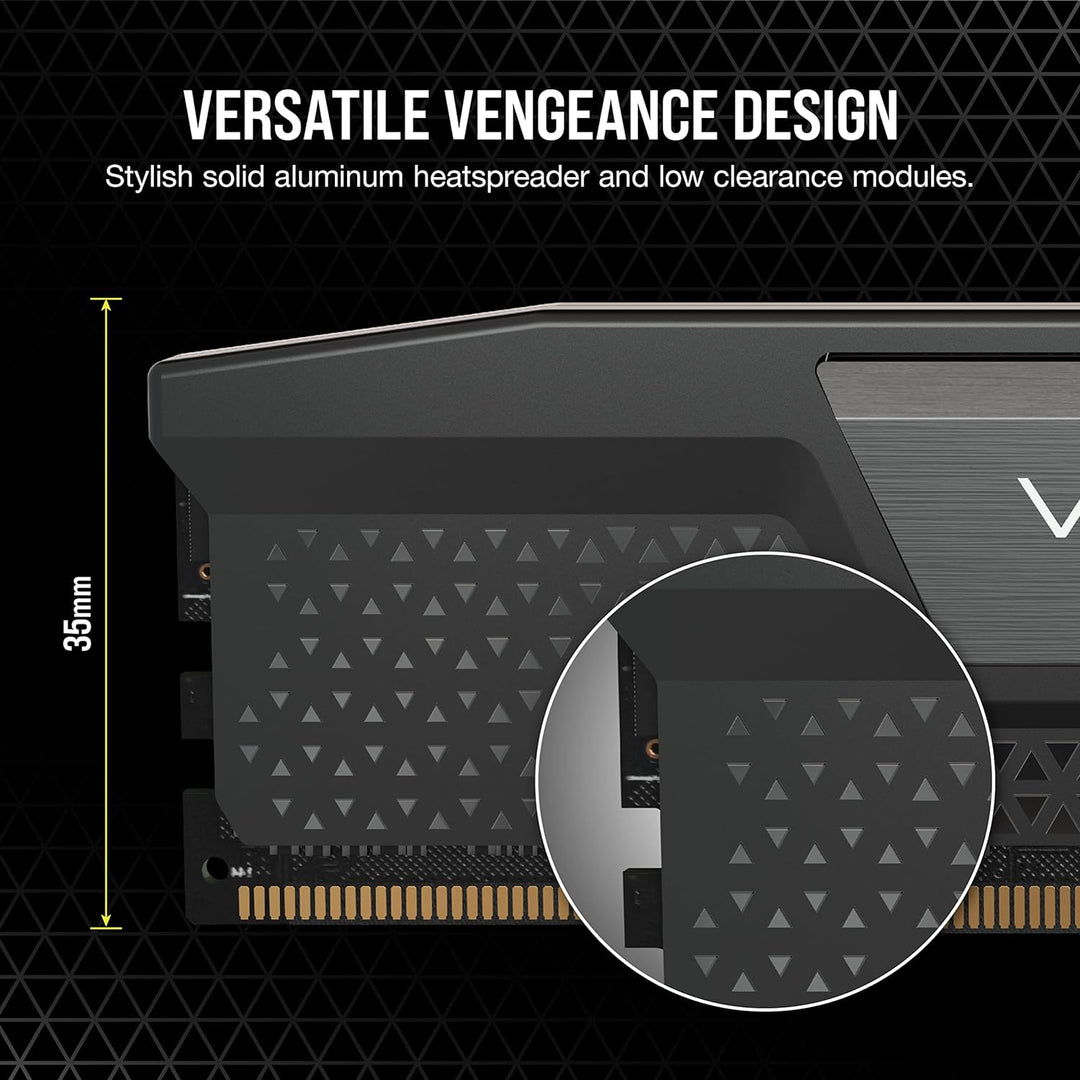 Corsair VENGEANCE DDR5 RAM 64GB (2x32GB) 6600MHz CL32 Intel XMP iCUE Kompatibel Computer Speicher -