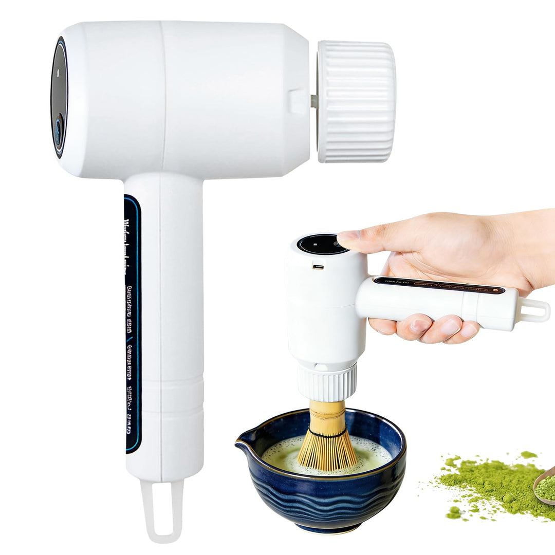 Matcha Schneebesen Elektrisch, Handlicher Matcha Quirl, Wiederaufladbarer Mixer Küchenhelfer, Elektr
