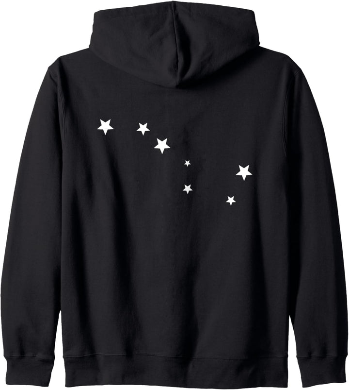 Grosser Wagen Sternbild Sterne Astronomie Nachthimmel Kapuzenjacke
