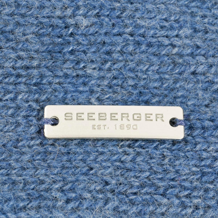 Seeberger Lasuna Kaschmir Stirnband Stirnwärmer Headband Ohrenschutz (One Size - blau) 1 stück (1er