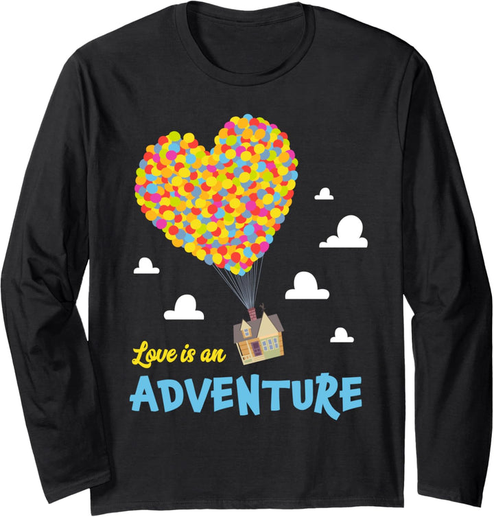 Disney and Pixar Up Love is an Adventure Langarmshirt