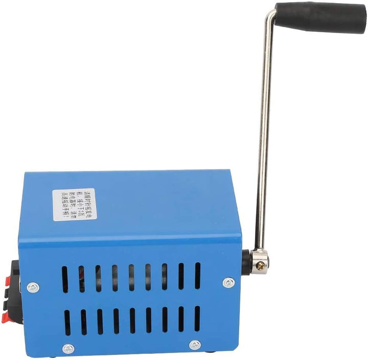Handkurbel Generator, Kurbelgenerator Generator USB Aufladung Tragbarer Ladegenerator Notladedynamot