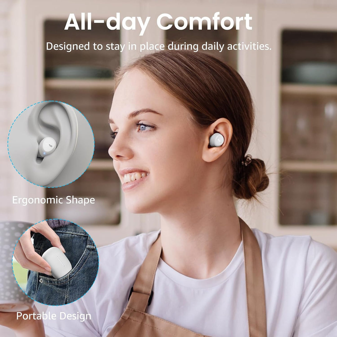 TOZO A1 Bluetooth Kopfhörer, Kopfhörer Kabellos Bluetooth 5.3 In Ear Kopfhörer mit APP Steuerung, 32