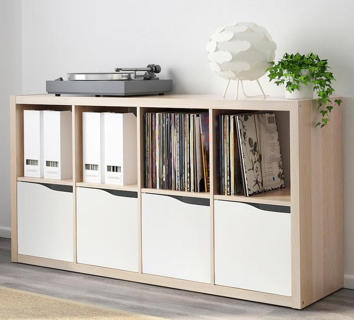 IKEA Einsatz mit Tür weiss OHNE Griff 33x33 (IKE 105.085.07) für Kallax Regal