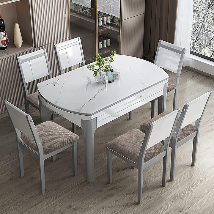 LANSHENG Stuhlbezug Sitzfläche Waschbarer Stretch Wasserdicht Jacquard Bezug für Stühle Esszimmerstu
