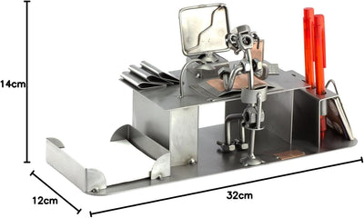 Steelman24 I Schraubenmännchen PC-Computer Schreibtisch Organizer I Made in Germany I Handarbeit I G