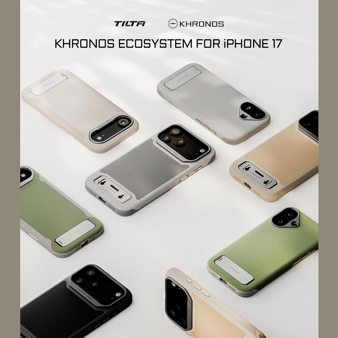 TILTA Khronos iPhone 17 Pro Max Lite Case, Phone Cage Kompatibel mit iPhone 17 Pro Max mit Displaysc