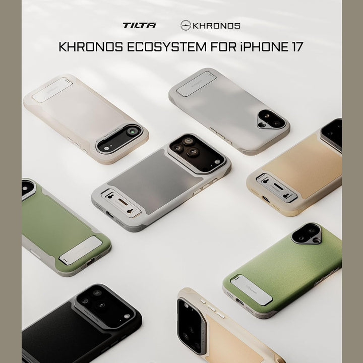 TILTA Khronos iPhone 17 Pro Max Lite Case, Phone Cage Kompatibel mit iPhone 17 Pro Max mit Displaysc