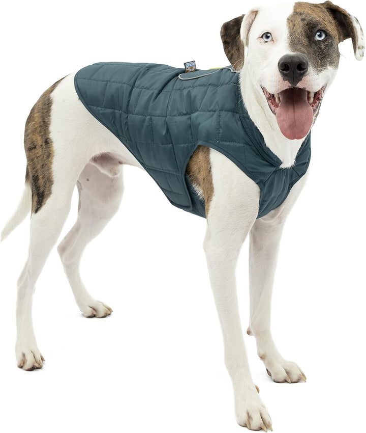 Kurgo Loft Hundejacke, Mit Hundegeschirr kombinierbar, Wasserdicht und reflektierend, Ideal für den