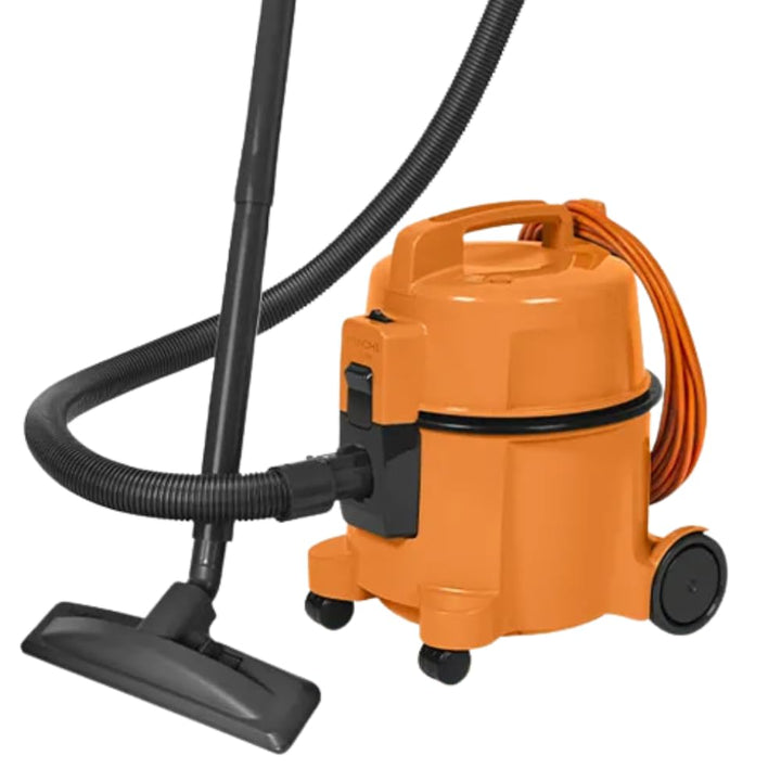 Hitachi Bodenstaubsauger CV-400 PRO OR 880 W beutellos, 13 m Aktionsradius, Möbel- und Kantenschutz,