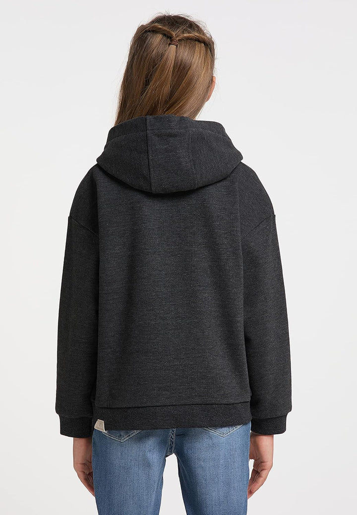 Ragwear ELINKA Mädchen Sweatshirt 140 Dark Grey, 140 Dark Grey