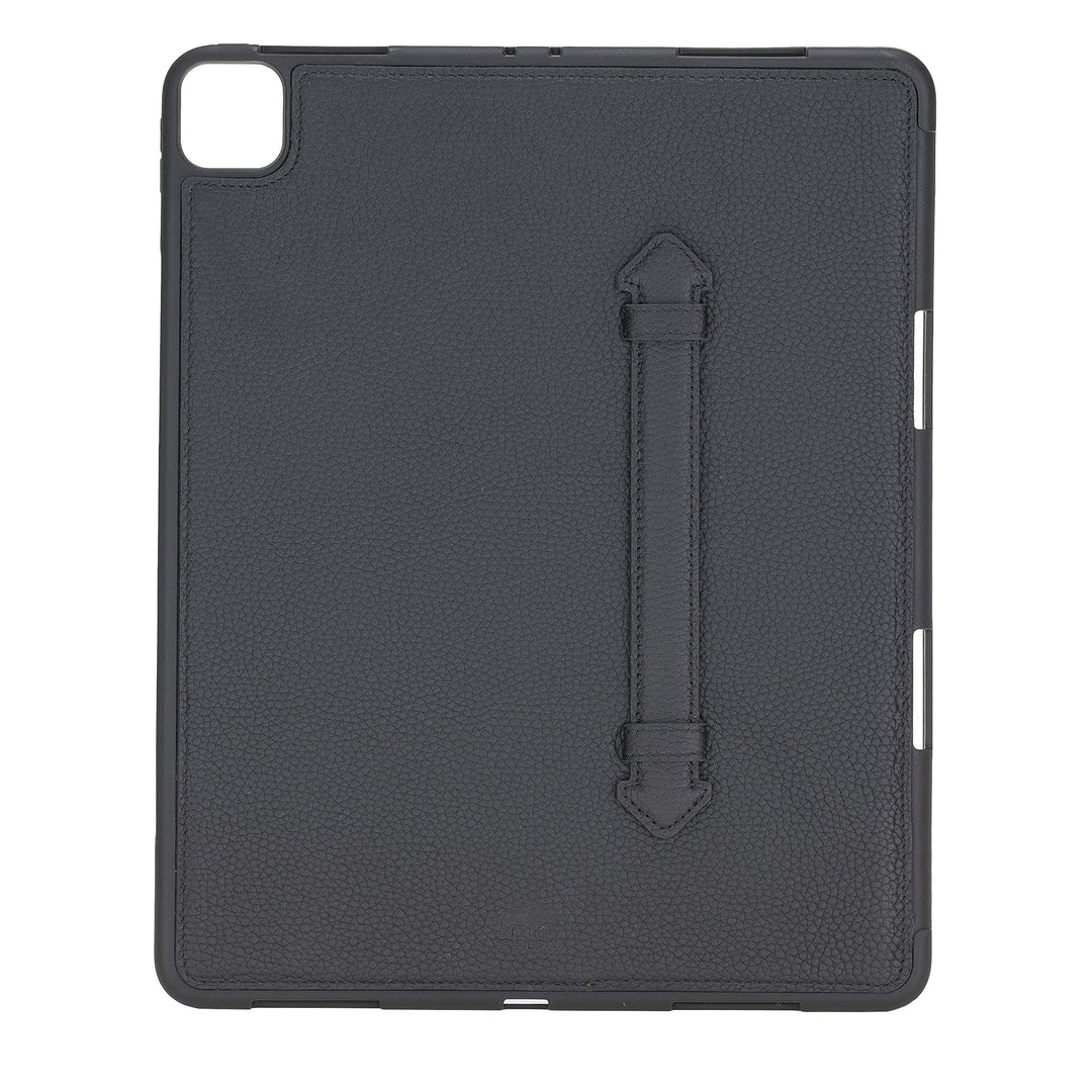 Solo Pelle Hülle geeignet für Apple iPad Pro 12,9" 2020 + 2021 Echtleder Case aus echtem Leder. Unte