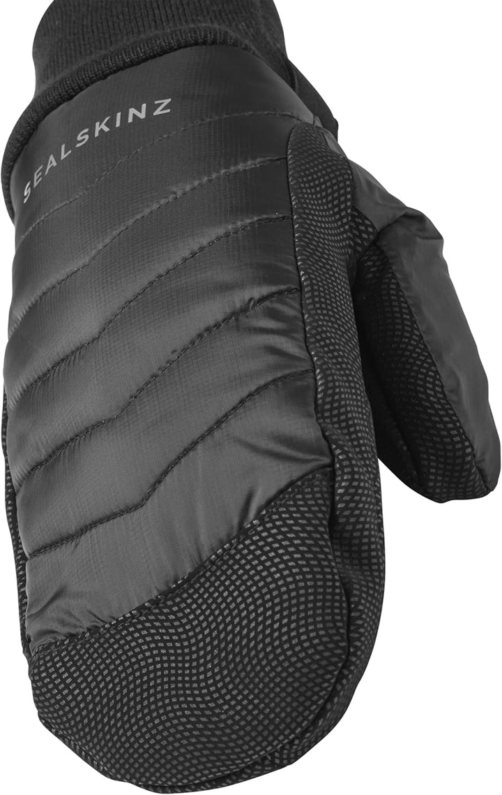 Sealskinz Unisex Allwetter Wasserdichter Leichtgewichtiger Isolierter Fausthandschuh Schwarz L, Schw