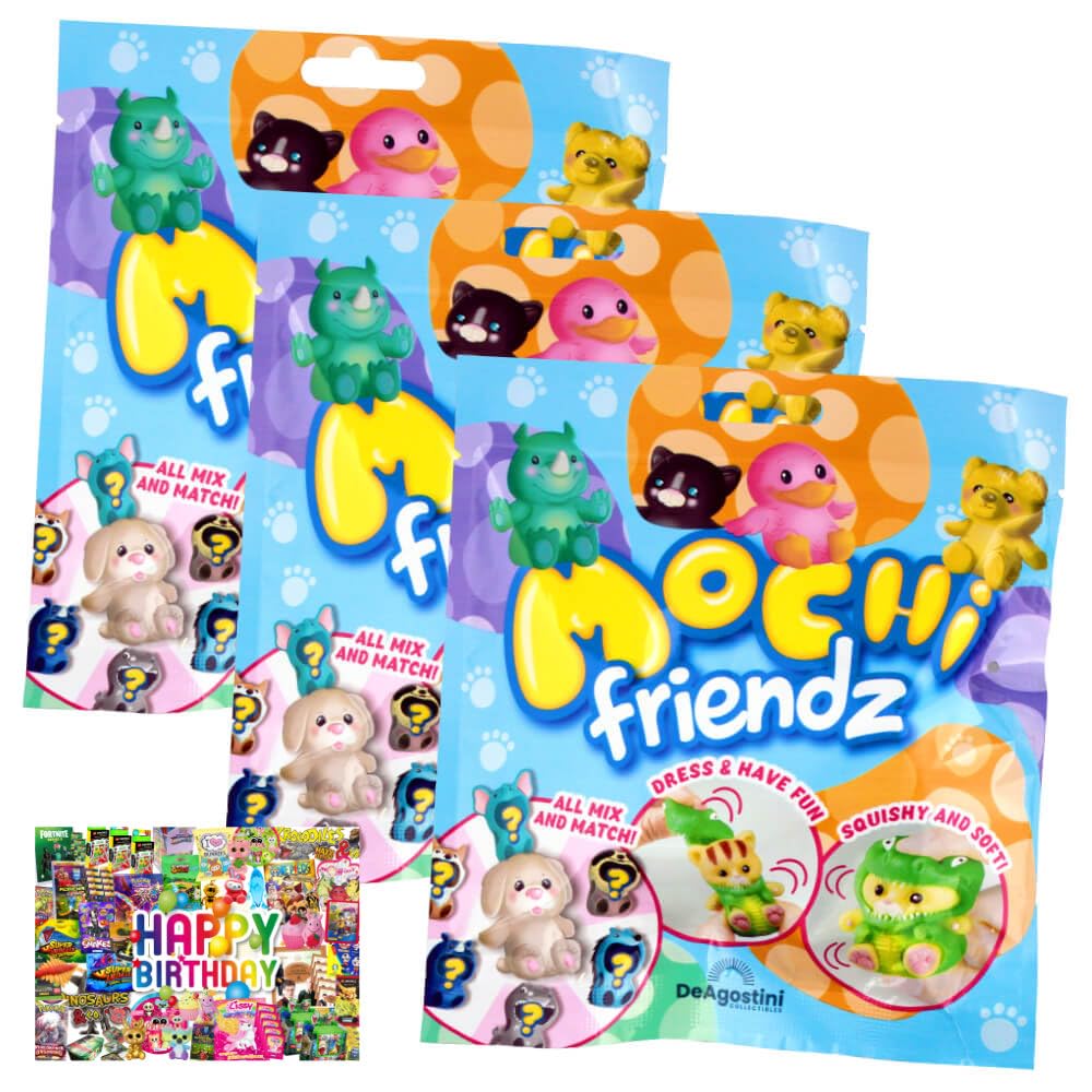 Bundle mit DeAgostini Mochi Friendz Sammelfiguren mit Wendekostüm Figur - Auswahl - Exklusive Geburt