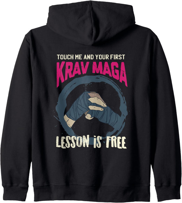 Selbstverteidigung & Kampfsport Krav Maga Kapuzenjacke