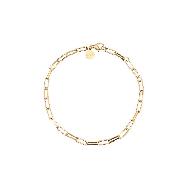 LUUK LIFESTYLE Halsketten, Armbänder und Schmucksets aus Edelstahl, modernes und schlichtes Design,