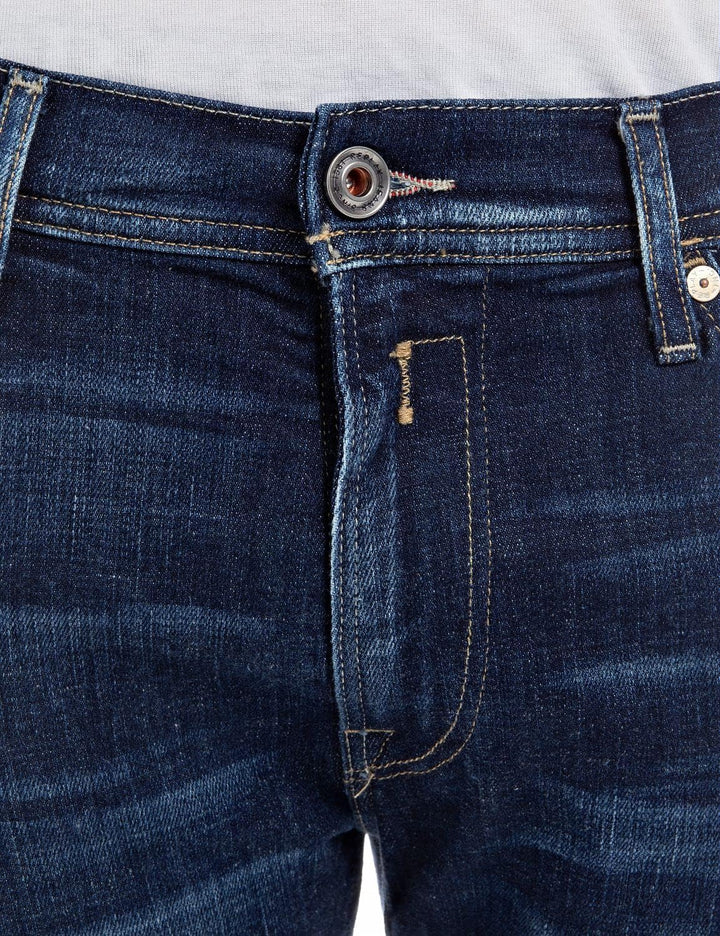 Replay Herren Jeans Jondrill Skinny-Fit Aged 40W / 34L Dark Blue 007-1, 40W / 34L Dark Blue 007-1