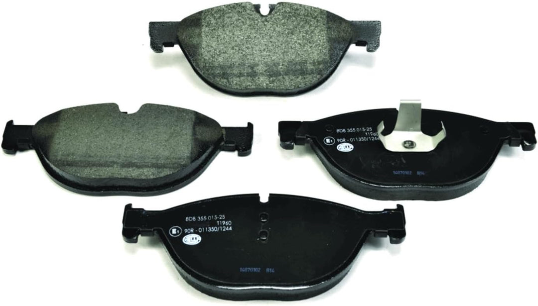 HELLA PAGID 8DB 355 015-251 Bremsbelagsatz - T1960 - Dicke/Stärke: 19.3mm - Bremssystem: Teves - für
