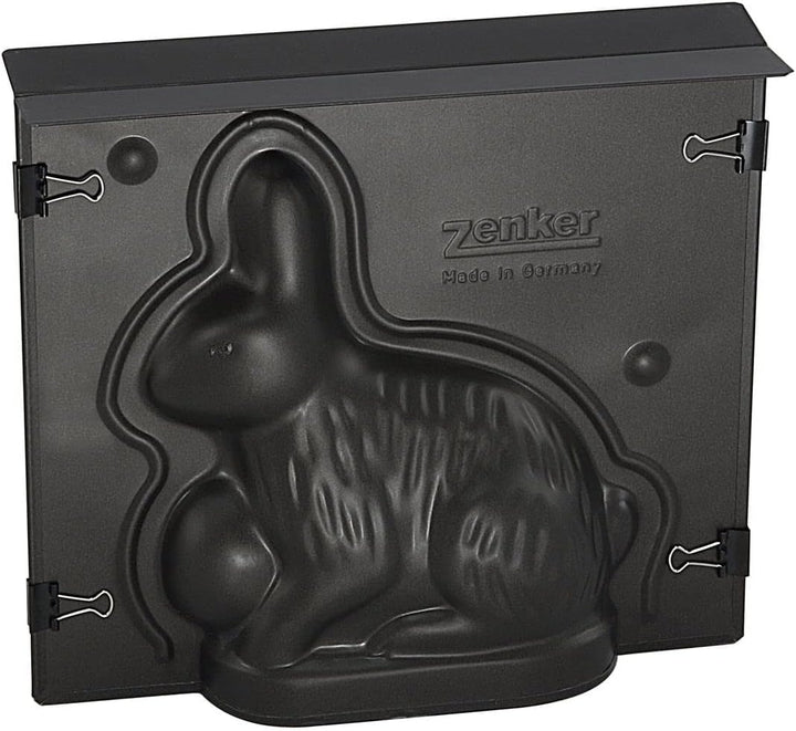 Zenker Hasenbackform Oster Season – 600 ml Füllvolumen – 3D Kuchenform mit Antihaftbeschichtung mit