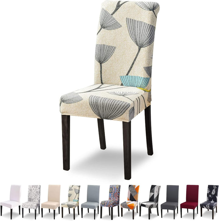 Lydevo Stuhlhussen 6er Set Stretch Moderne Stuhlhussen für Esszimmerstühle Stuhlhussen für Schwingst