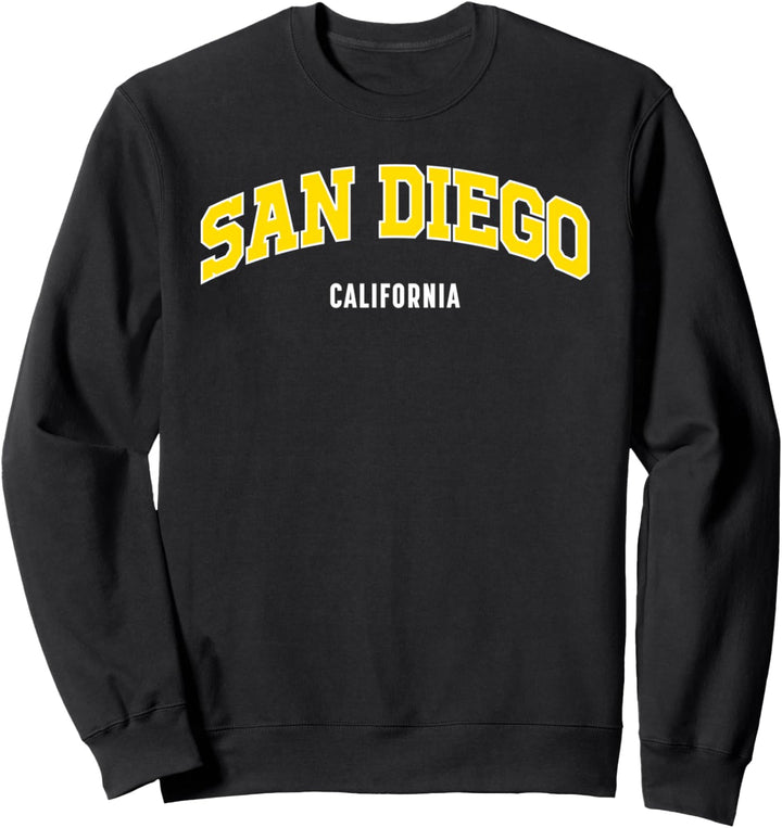 San Diego California USA College Style Sweatshirt