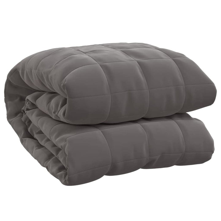 SKM Gewichtsdecke Grau 120x180 cm 5 kg Stoff, Weight: 5.38 kg, 350770