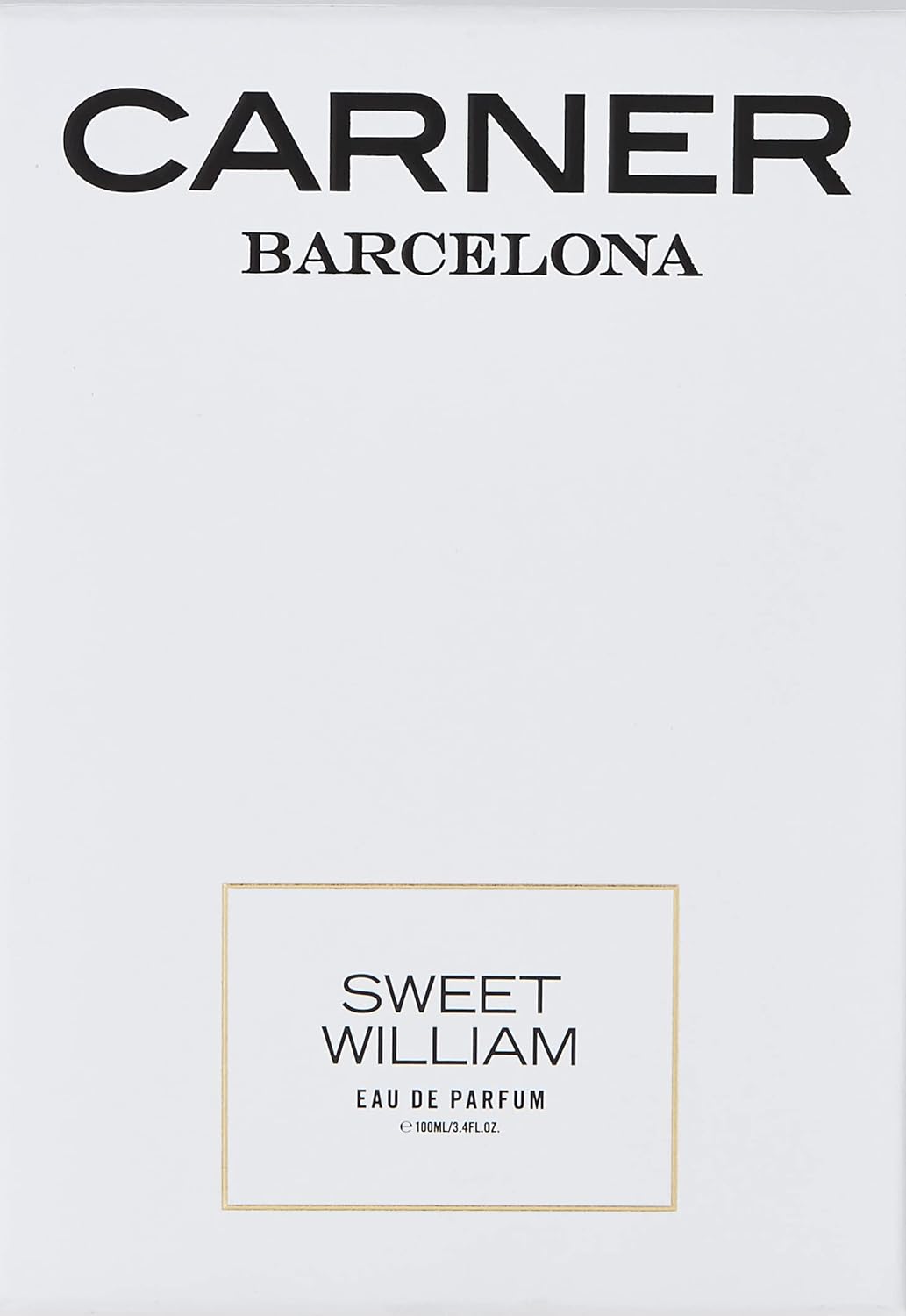 Carner Barcelona Sweet William Eau de Parfum, 100 ml