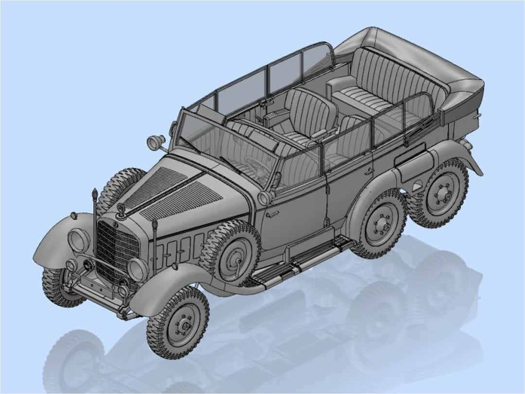 ICM ICM35531 35531 Modellbau, Hobby, Zusammenbau, detailliert, Mittel, Schwarz