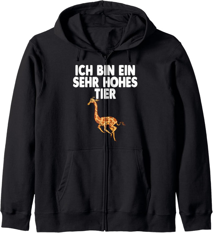 Giraffe Teamleiter Trainer Chef Leitung Lustige Sprüche Kapuzenjacke
