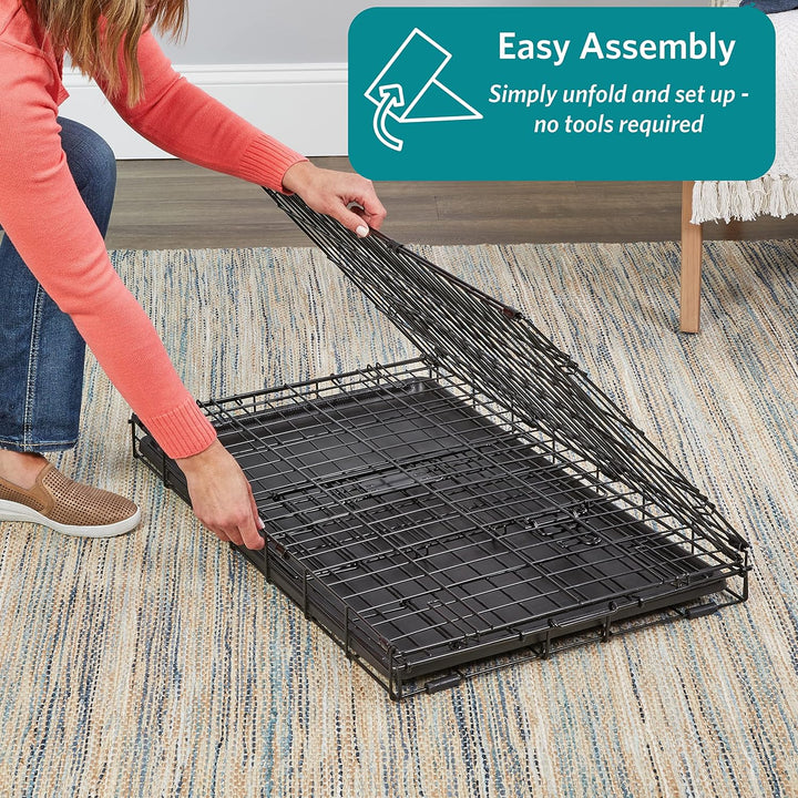 MidWest Homes for Pets iCrate Modell 1524 Hundebox, ca. 61 cm lang, mit Doppeltür, auslaufsicherer B