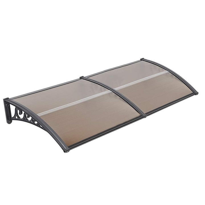 Vordach Haustür, Kunststoff, Aluminium, Pultbogenvordach, Überdachung, Transparent, Fenster Markisen
