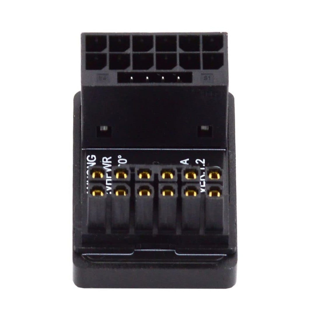 chenyang ATX3.0 PCI-E 5.0 12VHPWR 16Pin Power Modular Change Direction Adapter nach unten gewinkelt
