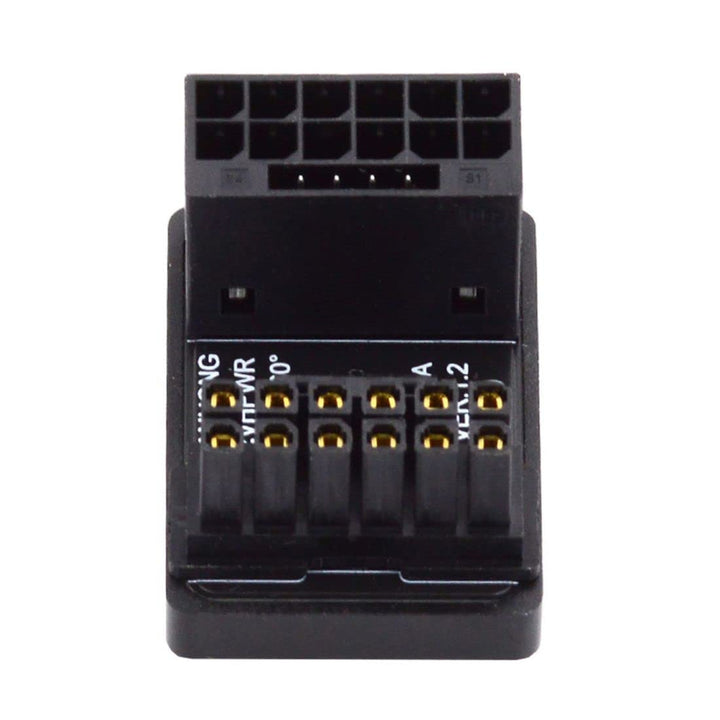 chenyang ATX3.0 PCI-E 5.0 12VHPWR 16Pin Power Modular Change Direction Adapter nach unten gewinkelt
