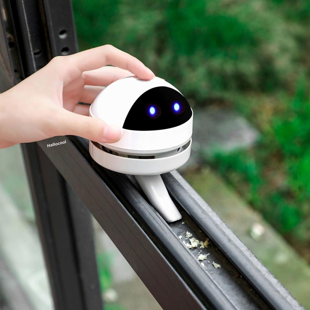 Tischstaubsauger,Tragbar Kabellos Mini Staubsauger USB Wiederaufladbar 360° Drehbar Mini Handstaubsa
