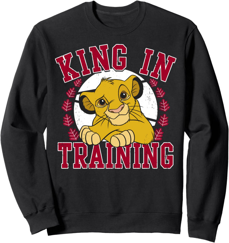 Disney The Lion King Simba King In Training Portrait Sweatshirt