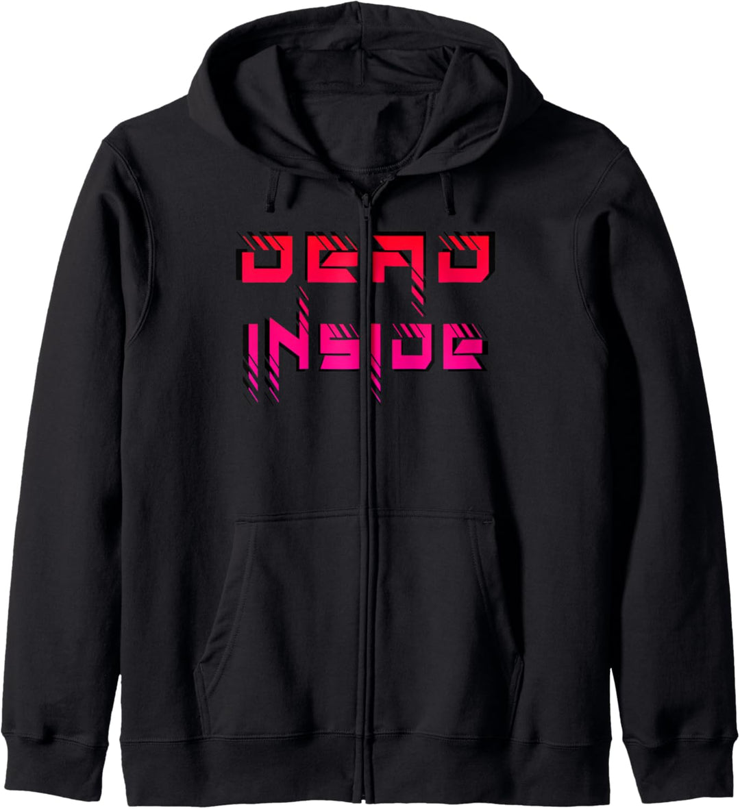 Dead Inside graphic Funny Dark Humor Halloween Gift Kapuzenjacke