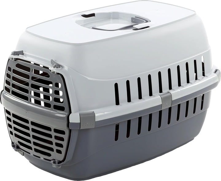 Flamingo Transportbox für kleine Hunde und Katzen – 32 x 49 x 29,5 cm – 3 Farben (Keine Farbauswahl