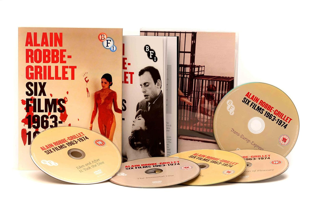 Alain Robbe-Grillet: Six Films 1964-1974 (DVD Box Set) [UK Import], DVD