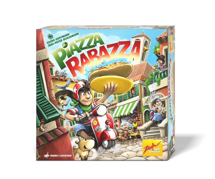 Zoch 601105182 Piazza Rabazza - Geschicklichkeitsspiel für 2 bis 4 Spieler – Das Sammelspiel für ruh