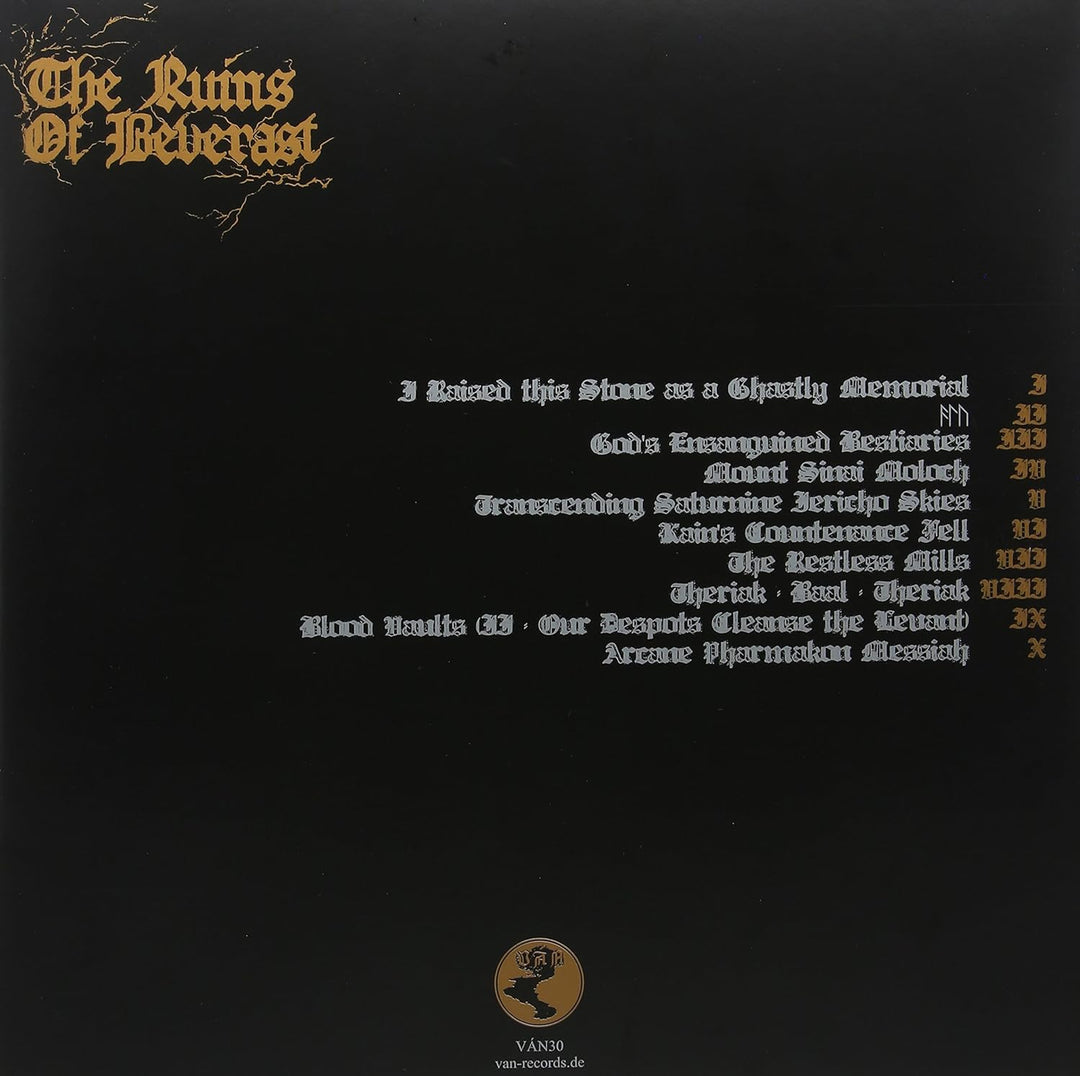 Foulest Semen of a Sheltered Elite, Vinyl