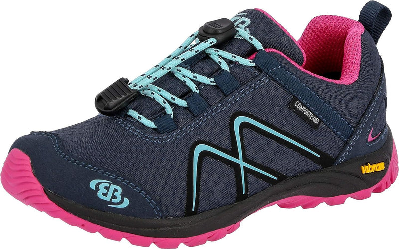 Brütting Unisex Kinder Guide Outdoor- & Trekkingschuh 30 EU Marine Pink Türkis, 30 EU Marine Pink Tü