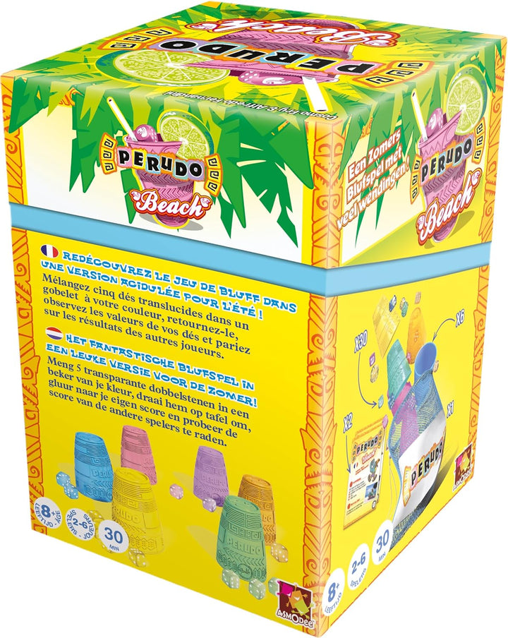 Asmodee Jungle Speed Geschicklichkeits- und Reflexspiel (evtl. Nicht in Deutscher Sprache) Strand Pe