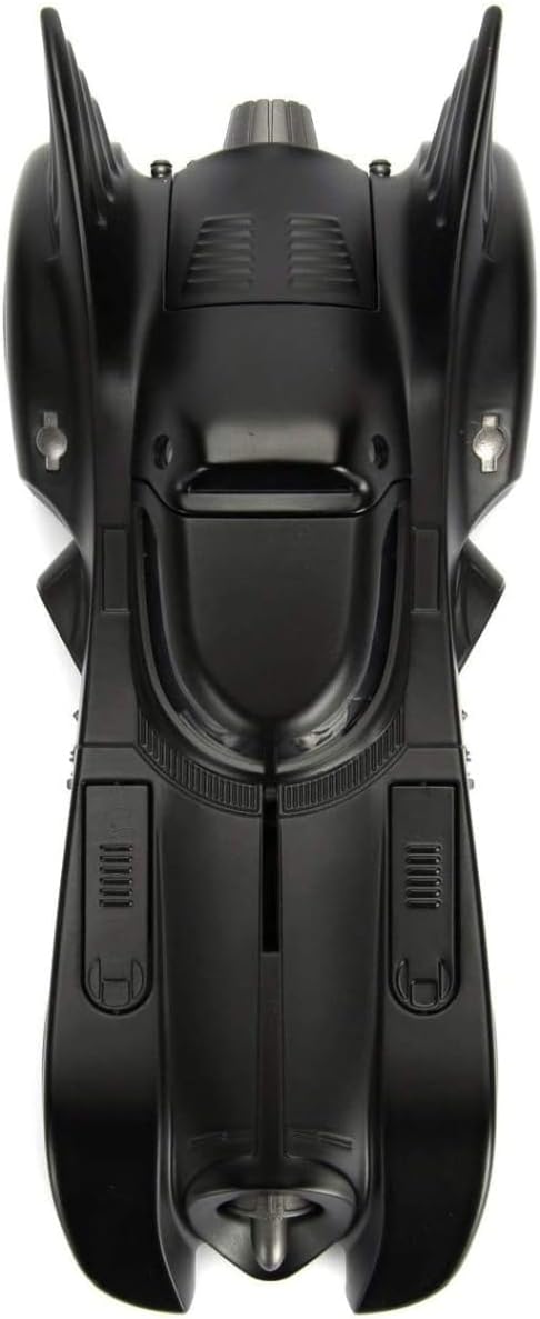 Jada Toys Batmobil 1989, hochdetailiertes 1:24 Modellauto inkl. Batman-Figur, Cockpit und Türen könn