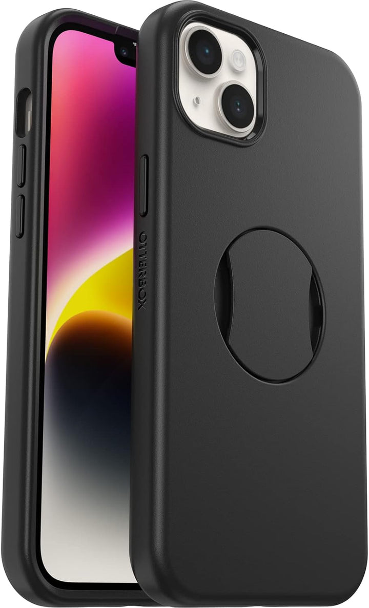 OtterBox OtterGrip Symmetry Hülle für iPhone 14 Plus für MagSafe, Sturzsichere, schützende Hülle mit